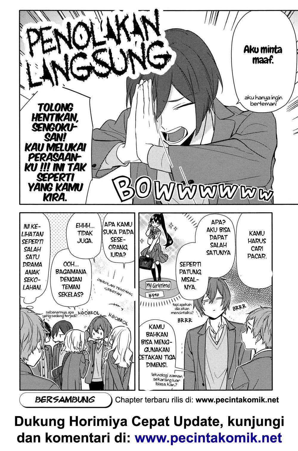 Horimiya chapter 93 halaman 17