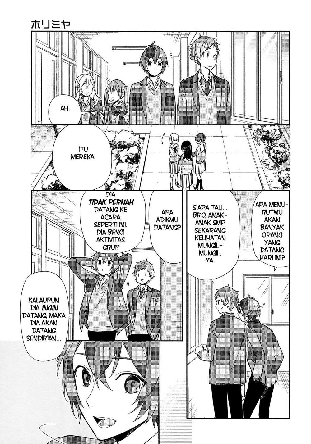 Horimiya chapter 94 halaman 12