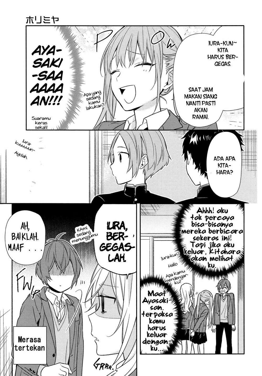 Horimiya chapter 94 halaman 16