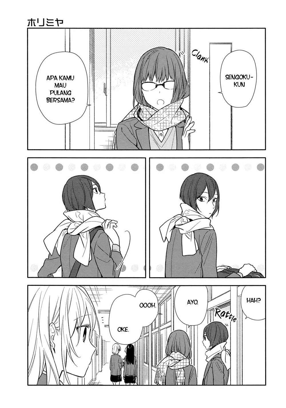 Horimiya chapter 95 halaman 4