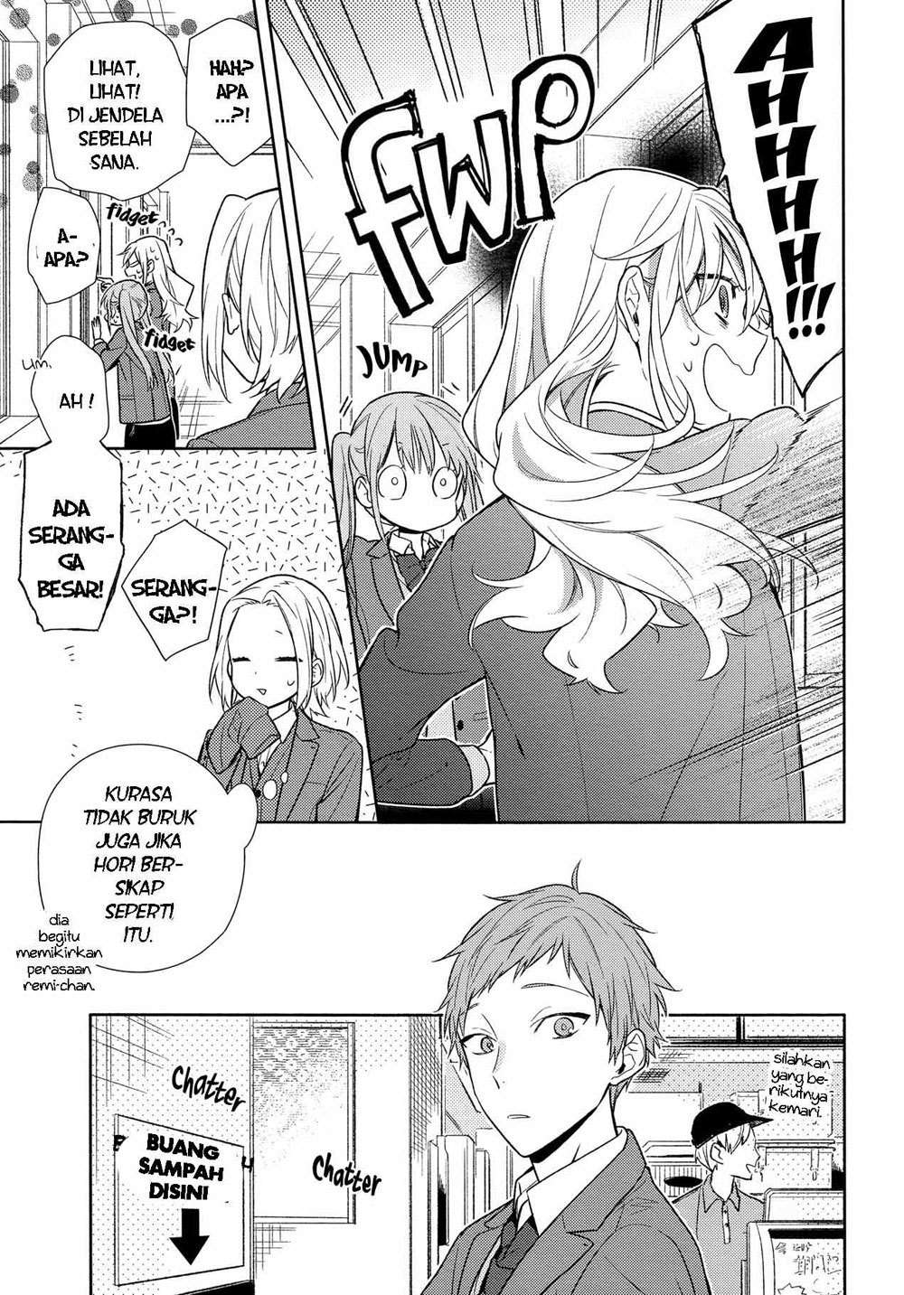 Horimiya chapter 95 halaman 8