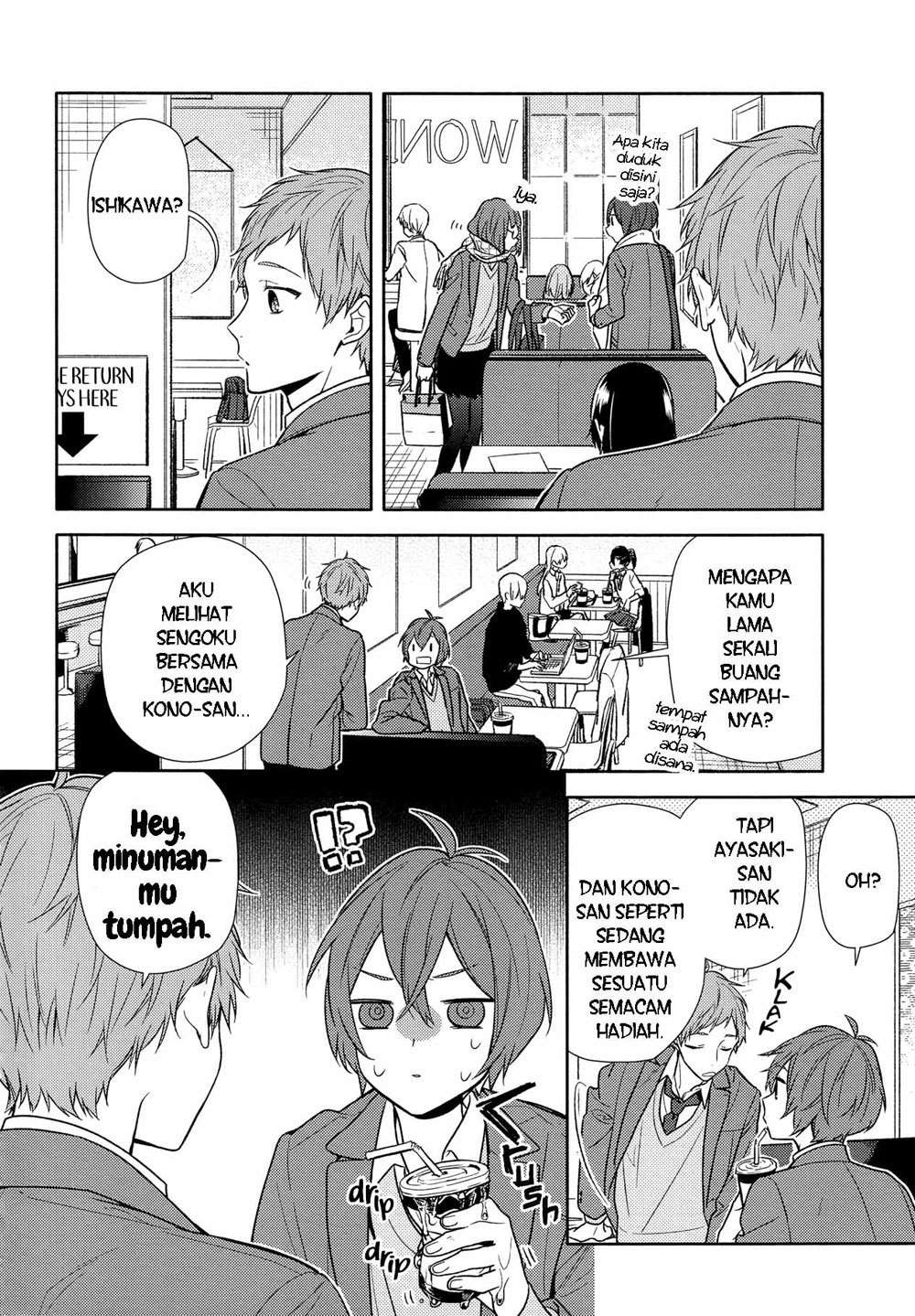 Horimiya chapter 95 halaman 9