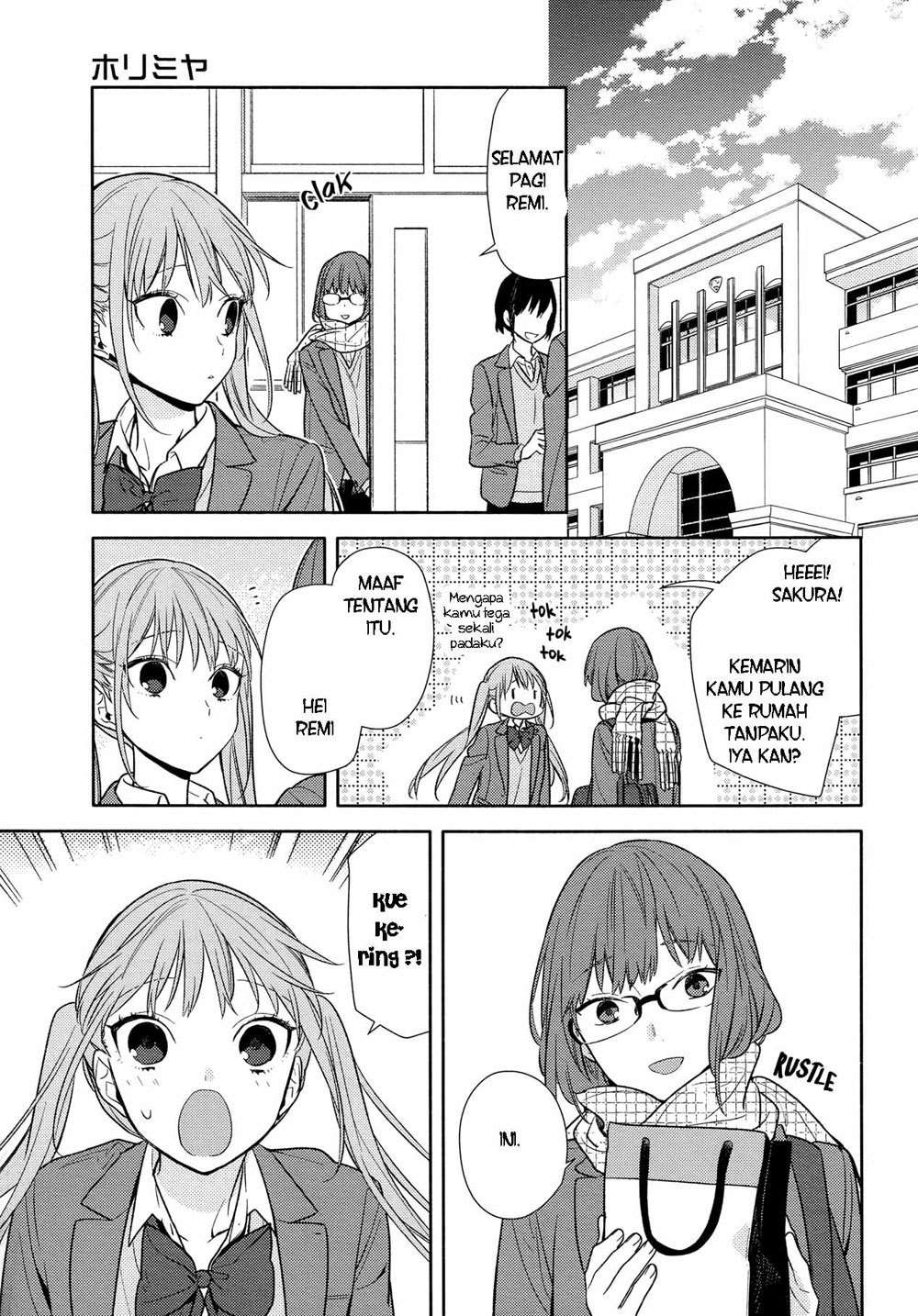 Horimiya chapter 95 halaman 16