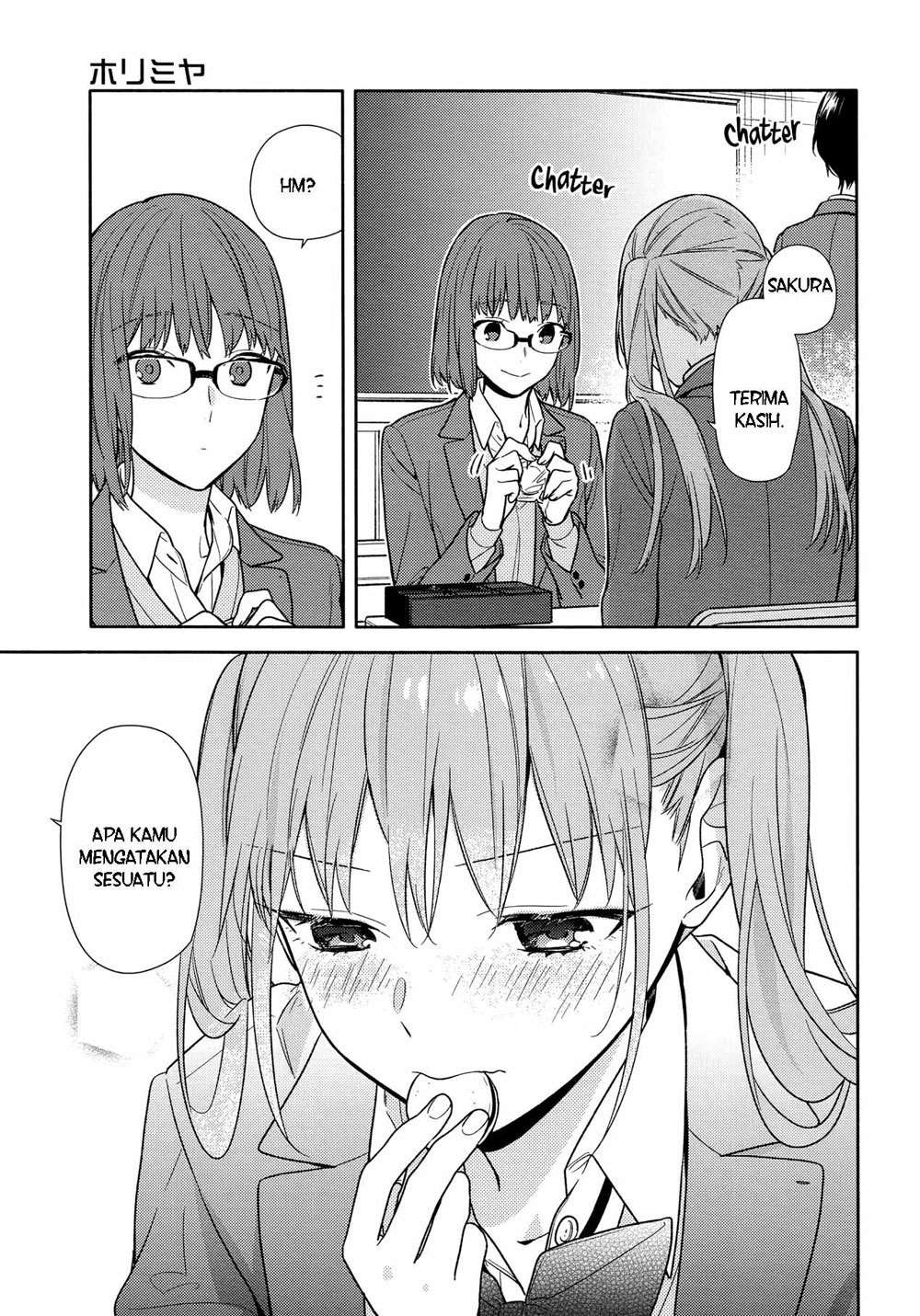 Horimiya chapter 95 halaman 18