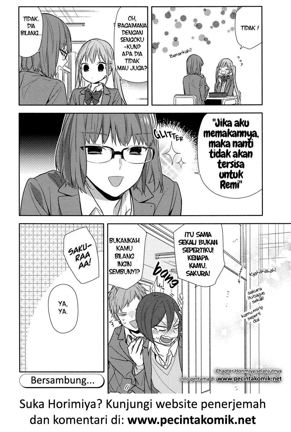 Horimiya chapter 95 halaman 19