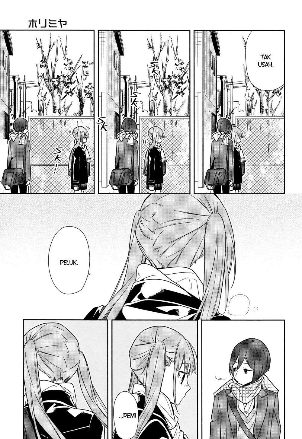 Horimiya chapter 96 halaman 12