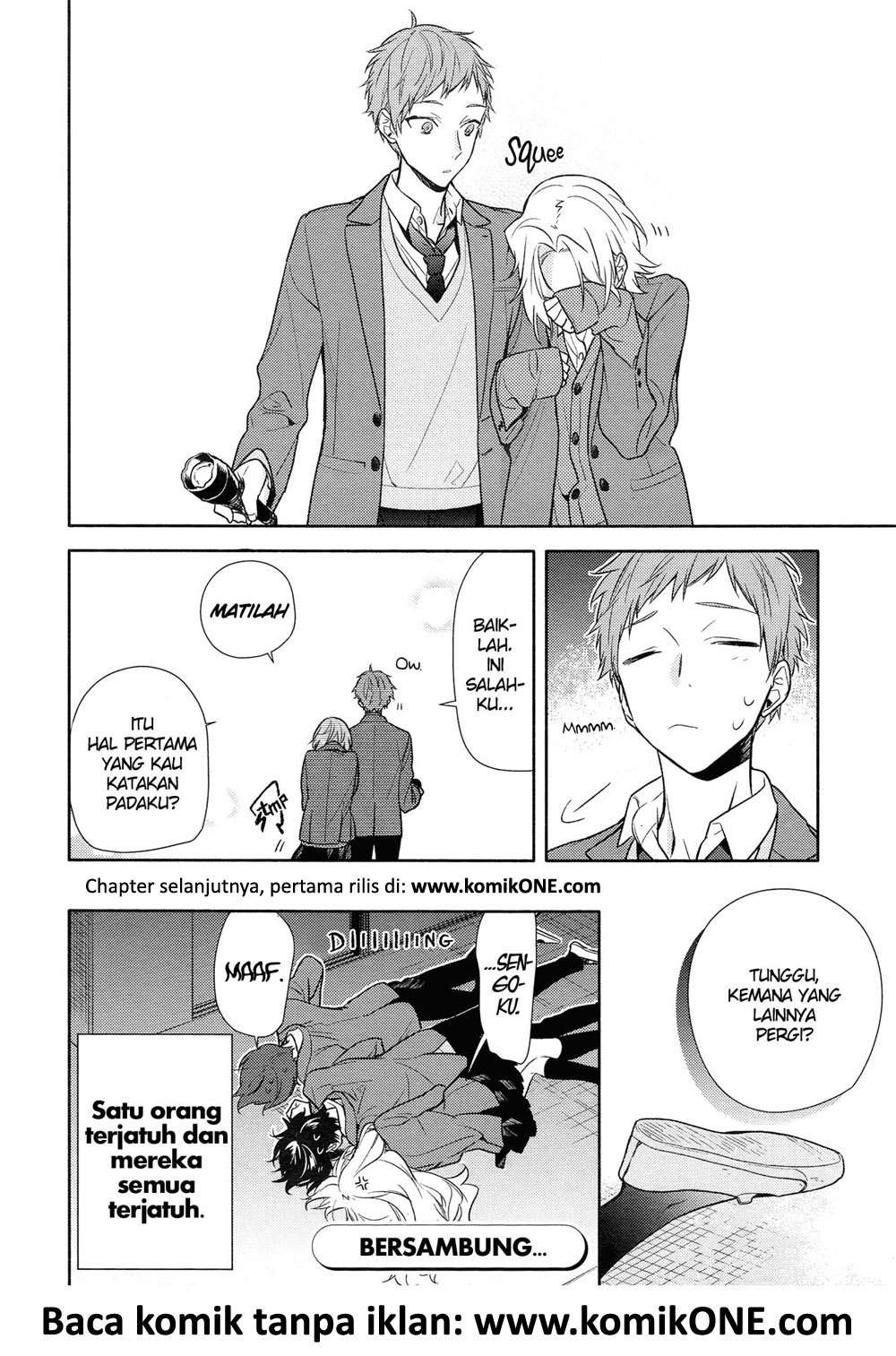 Horimiya chapter 97 halaman 13