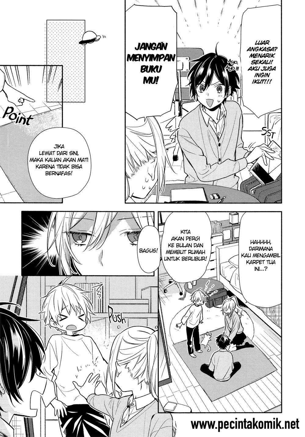 Horimiya Bab 98 halaman 12