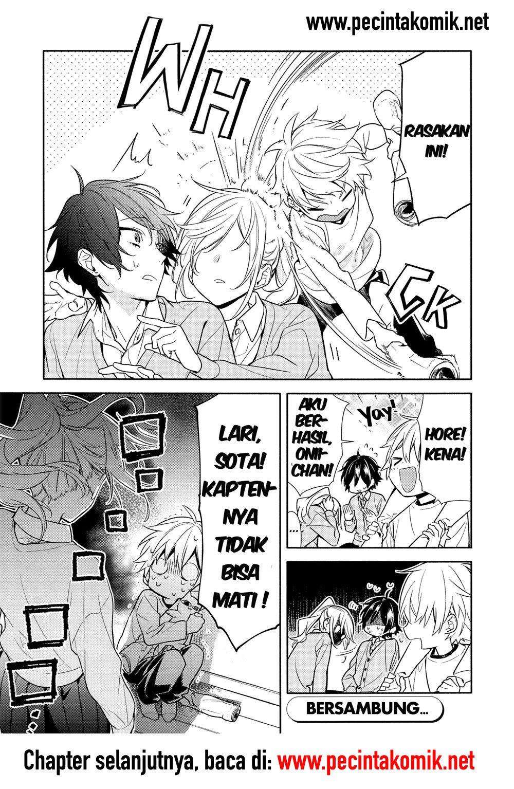 Horimiya Bab 98 halaman 16