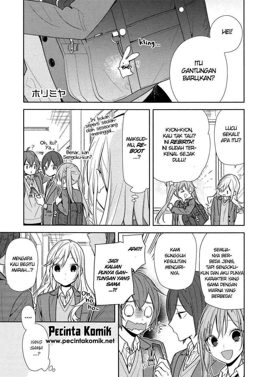 Horimiya Bab 99 halaman 1