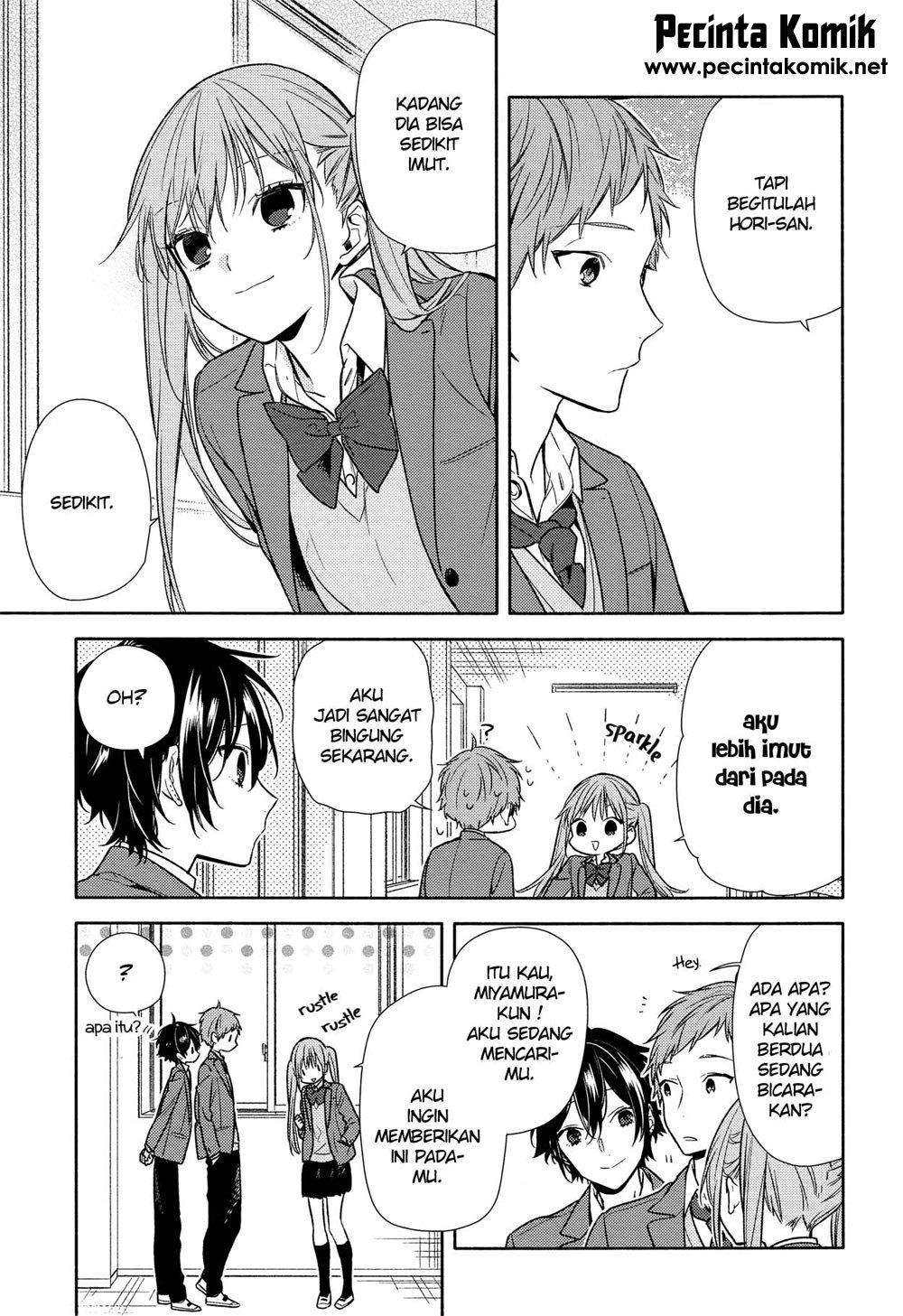 Horimiya Bab 99 halaman 14