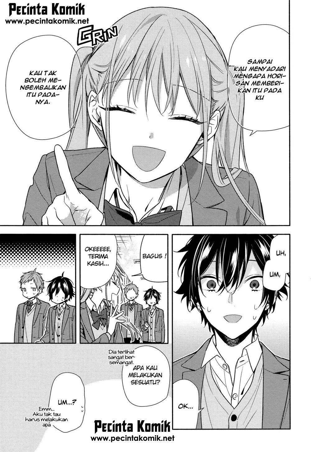 Horimiya Bab 99 halaman 16