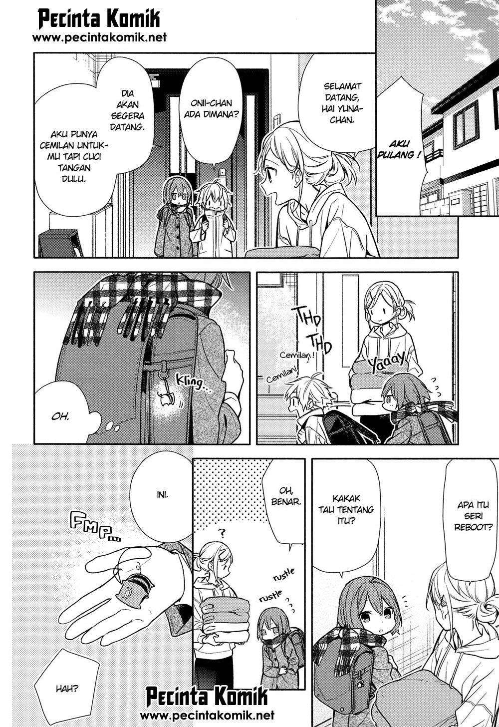 Horimiya Bab 99 halaman 17