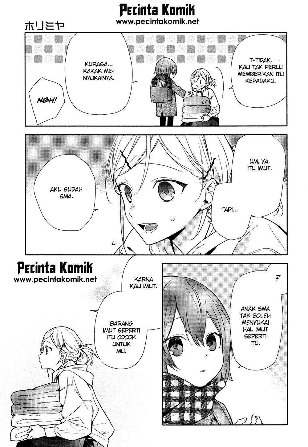 Horimiya Bab 99 halaman 18