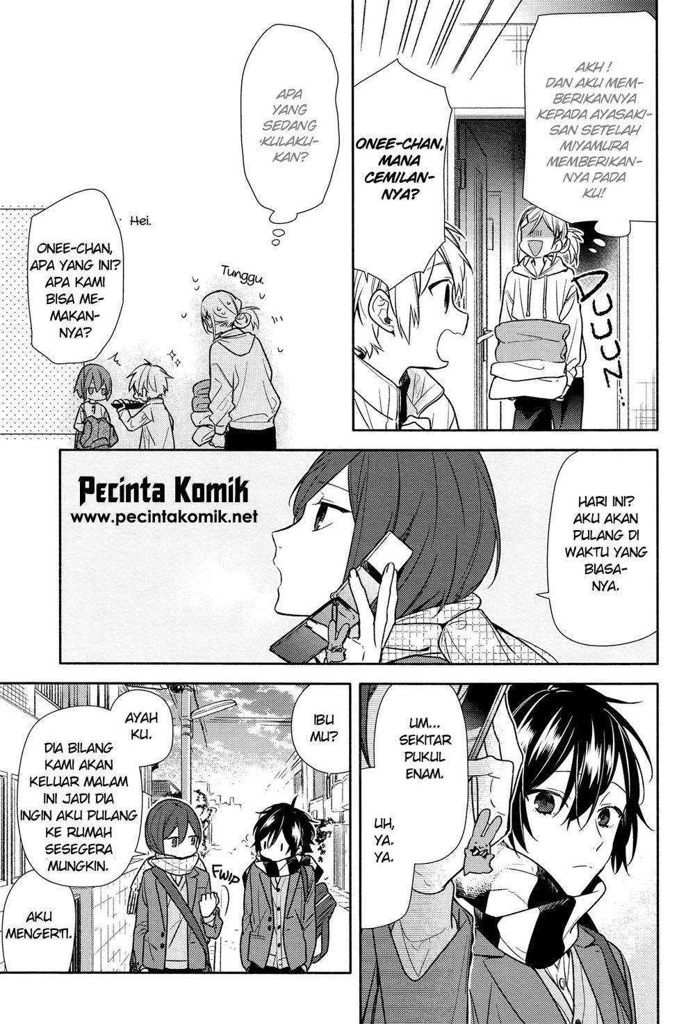 Horimiya Bab 99 halaman 20