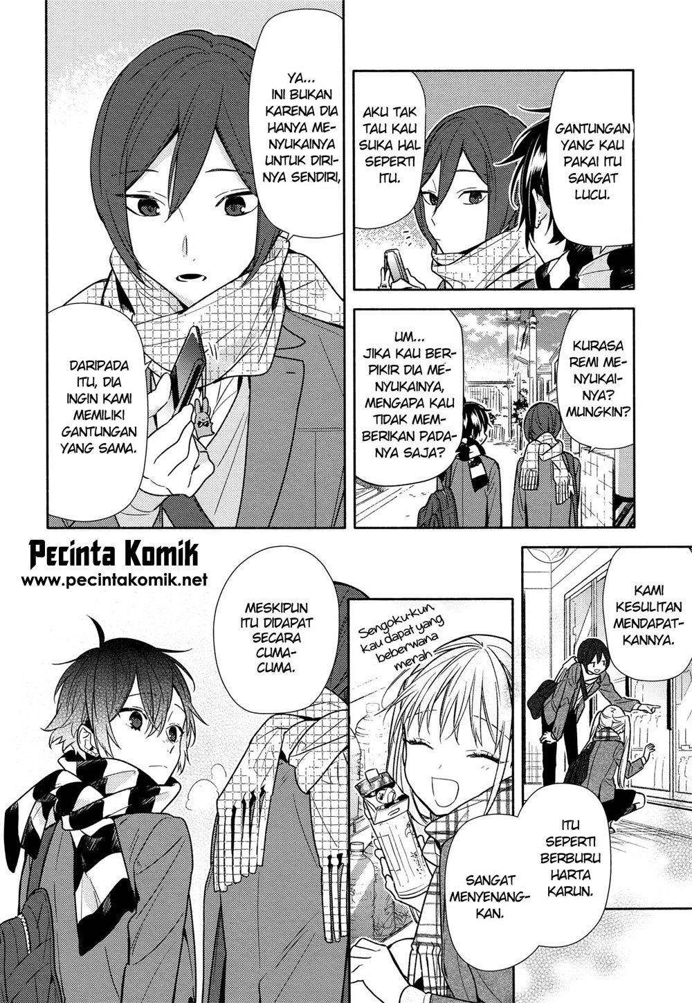 Horimiya Bab 99 halaman 21