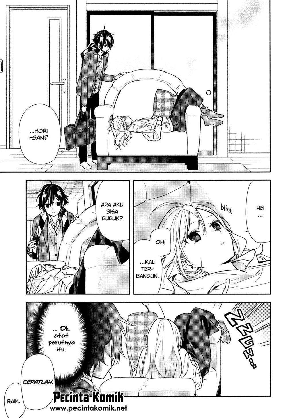 Horimiya Bab 99 halaman 24