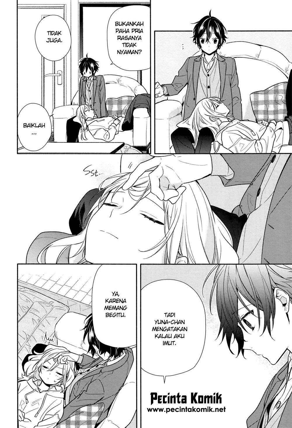 Horimiya Bab 99 halaman 25