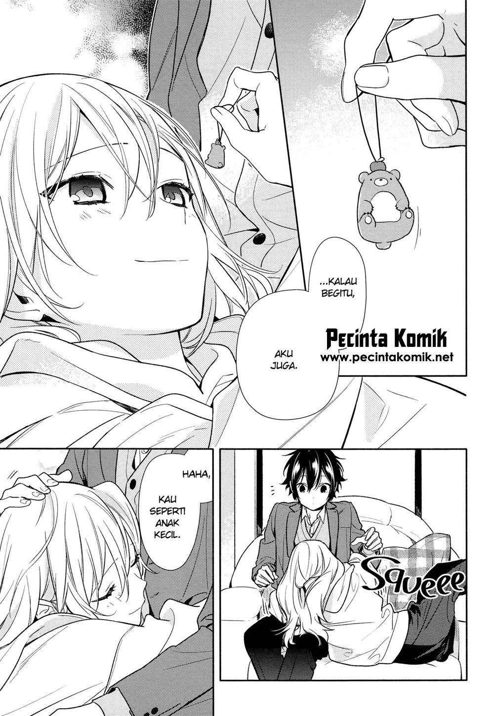 Horimiya Bab 99 halaman 28