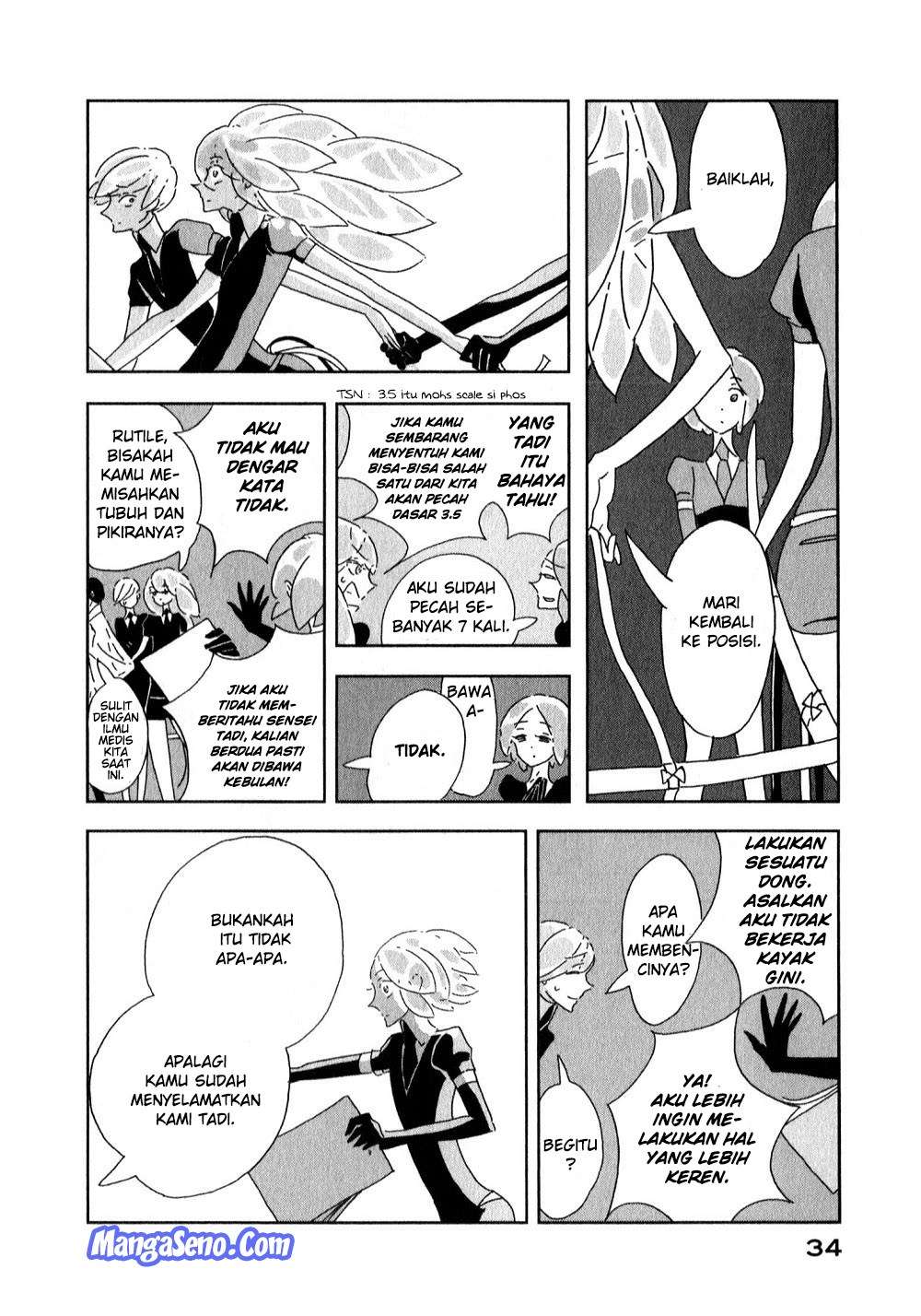 Houseki no Kuni Bab 1 halaman 38