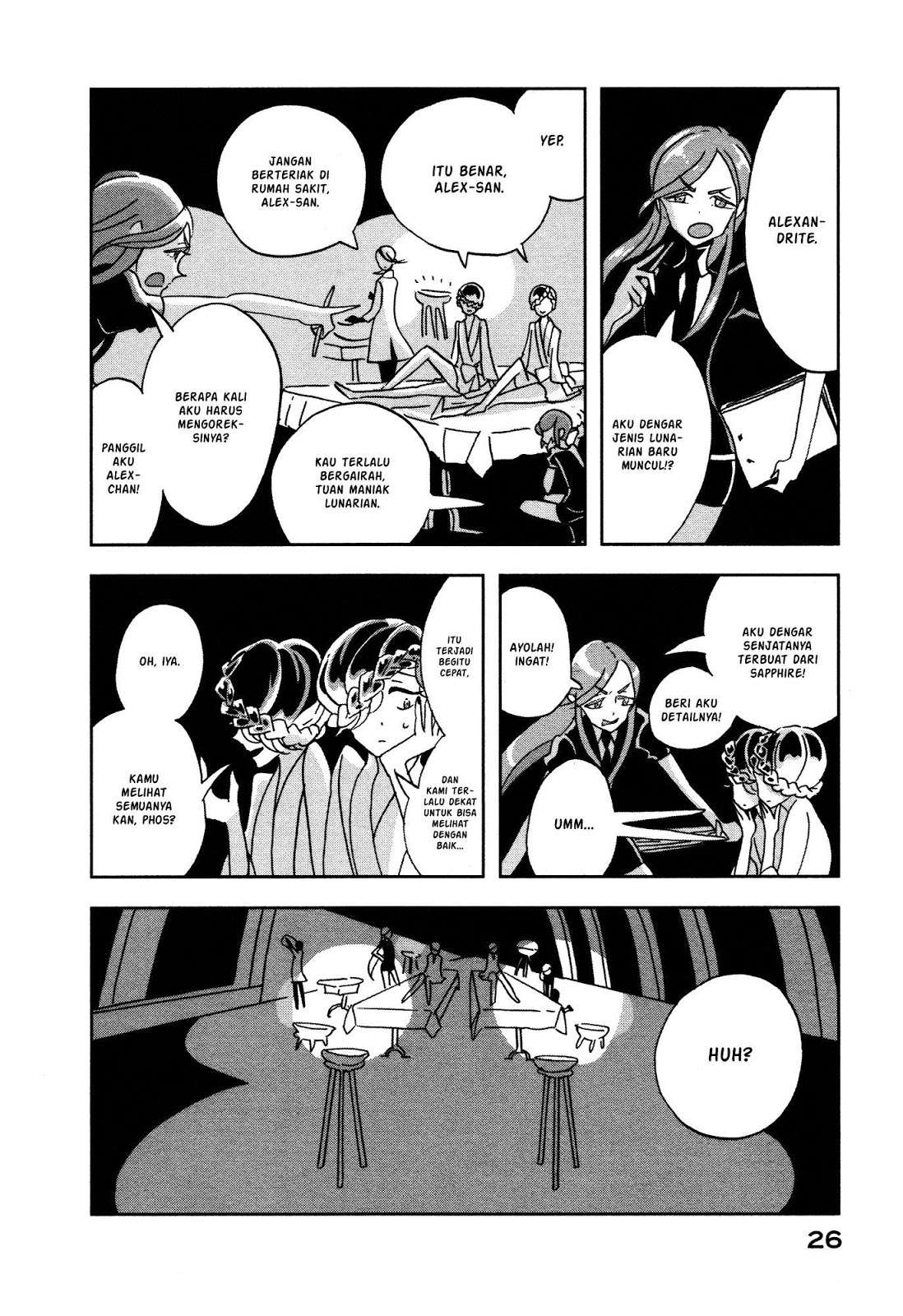 Houseki no Kuni Bab 14 halaman 28