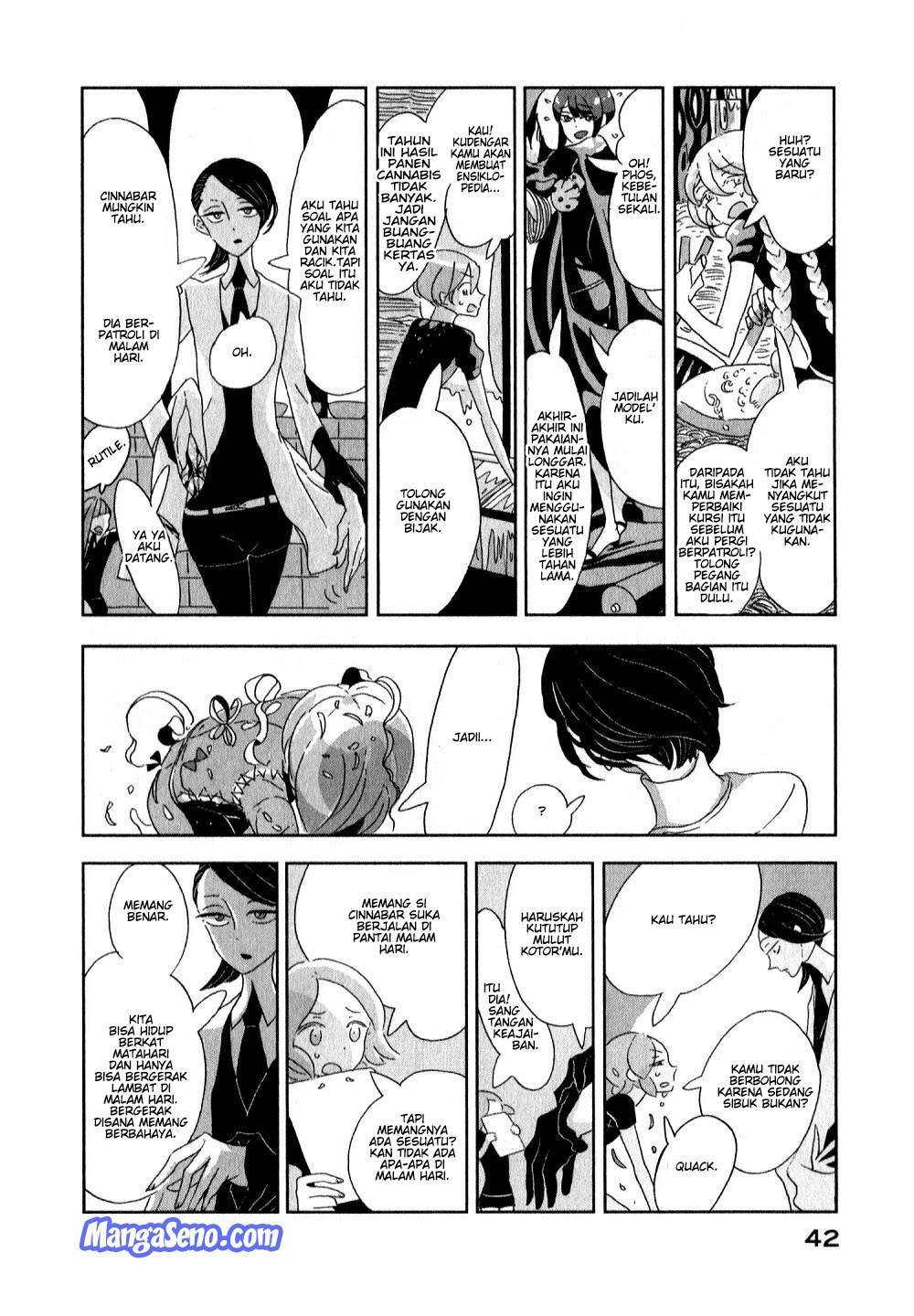 Houseki no Kuni Bab 2 halaman 6