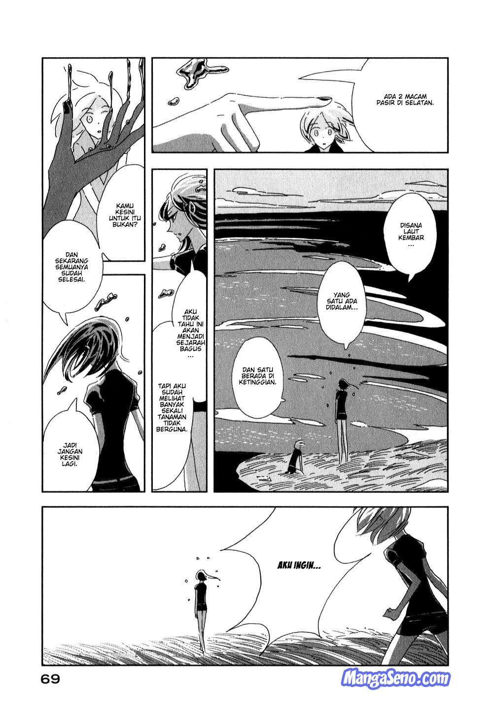 Houseki no Kuni Bab 2 halaman 34