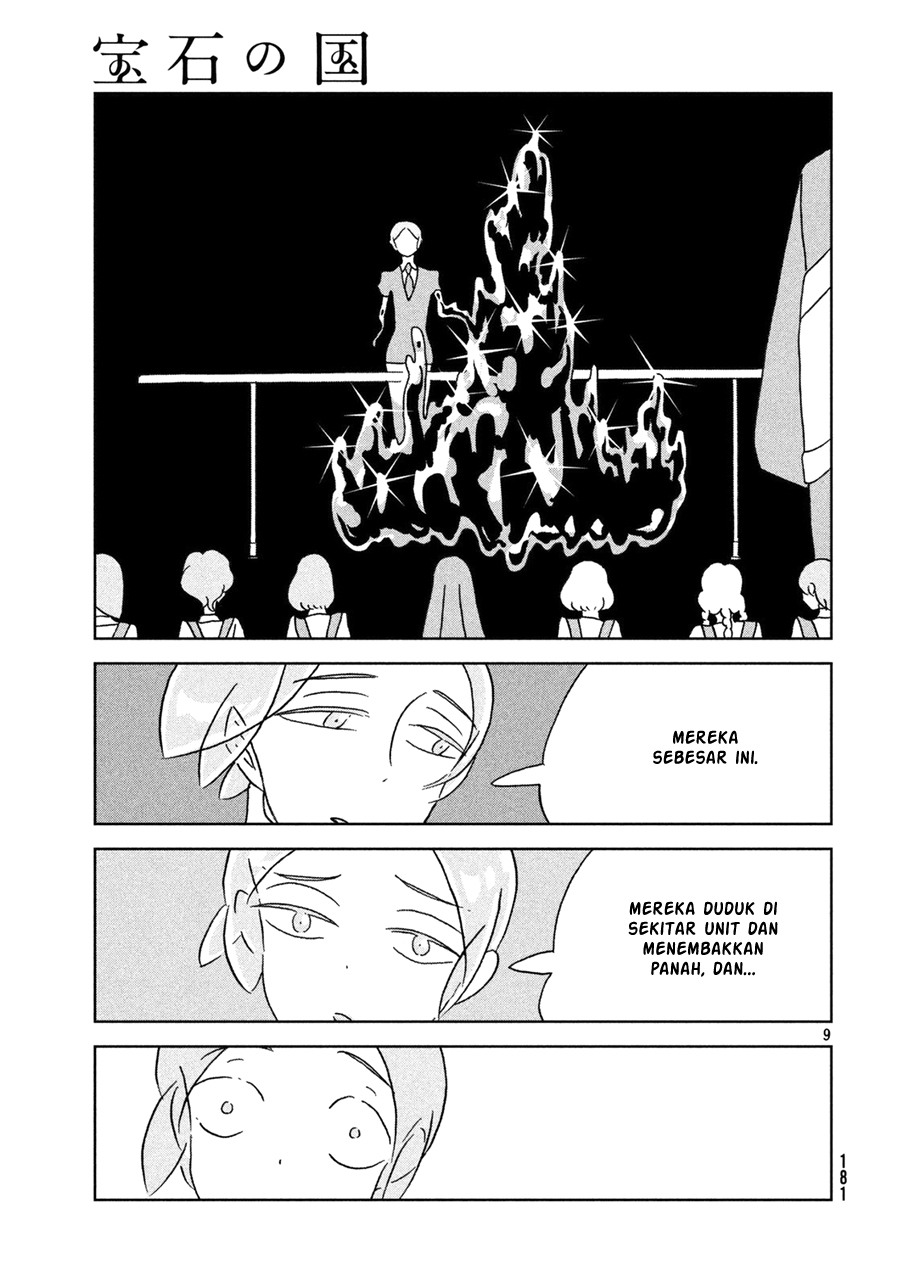 Houseki no Kuni Bab 21 halaman 9