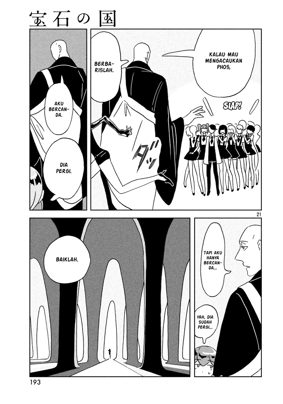 Houseki no Kuni Bab 21 halaman 21