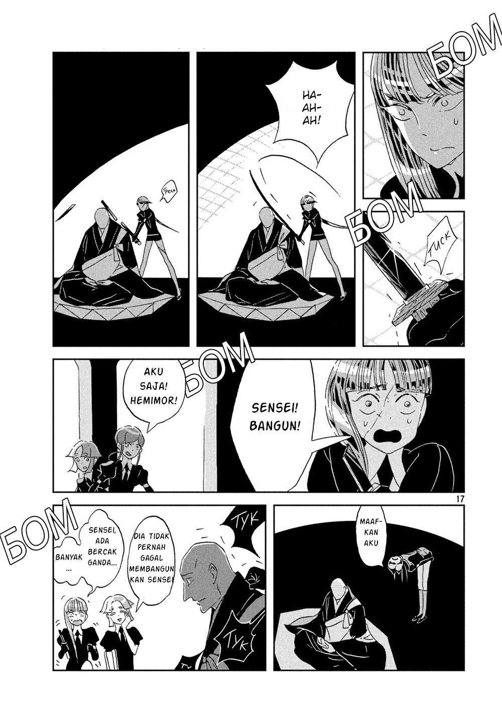 Houseki no Kuni Bab 42 halaman 17