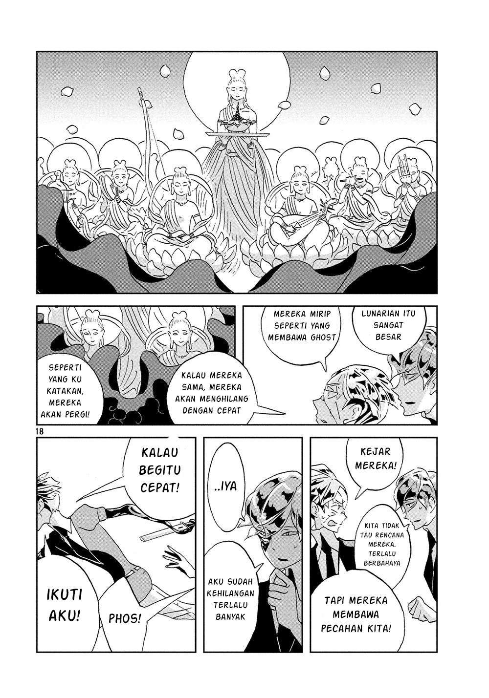 Houseki no Kuni Bab 42 halaman 18