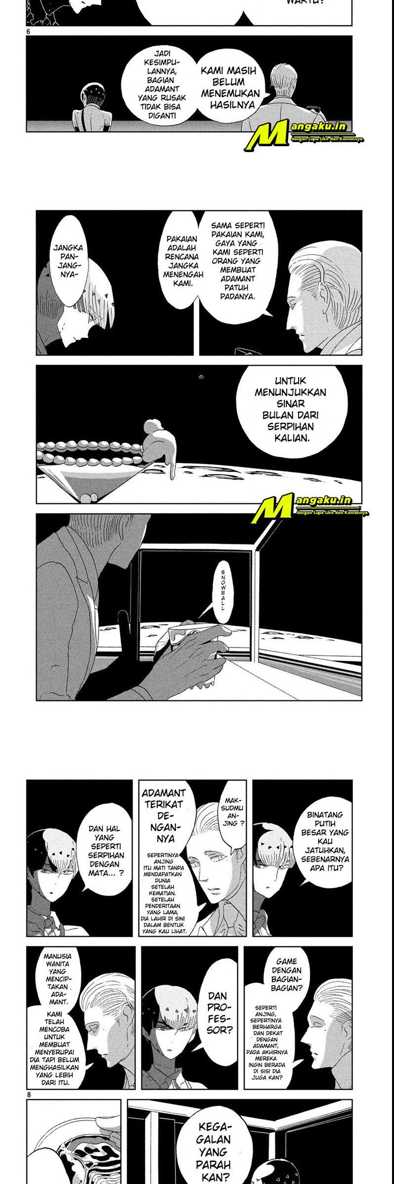 Houseki no Kuni Bab 55 halaman 4