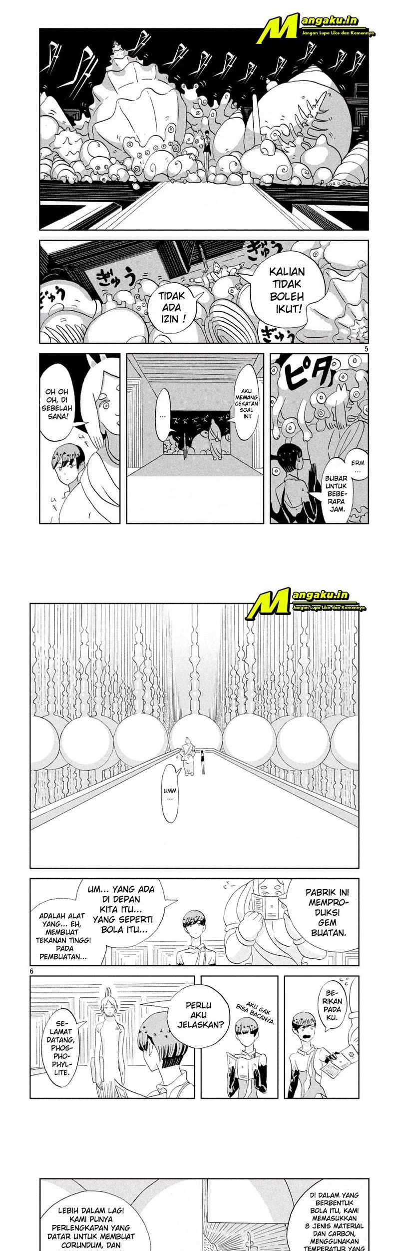 Houseki no Kuni Bab 56 halaman 5