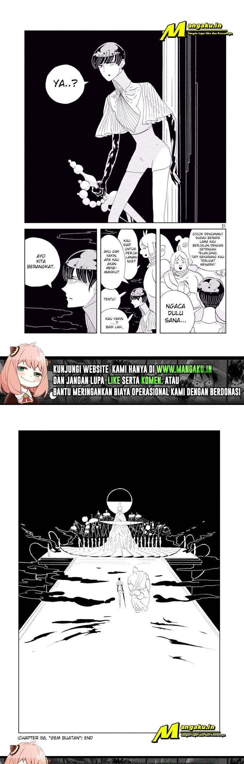 Houseki no Kuni Bab 56 halaman 19