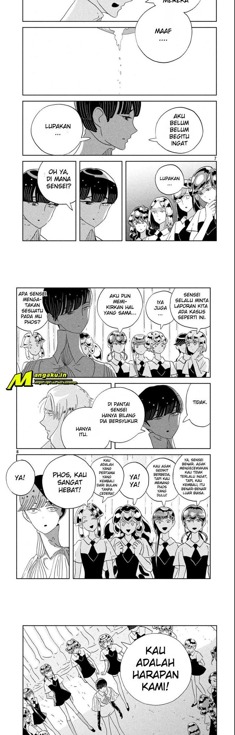 Houseki no Kuni Bab 58 halaman 5