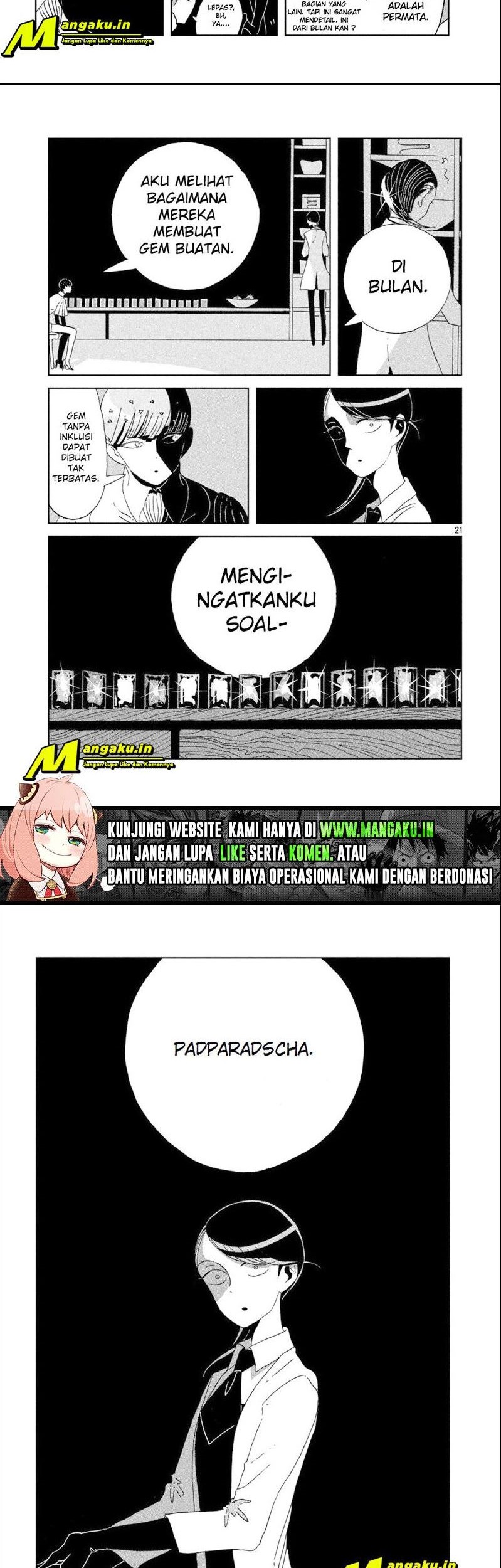 Houseki no Kuni Bab 58 halaman 14
