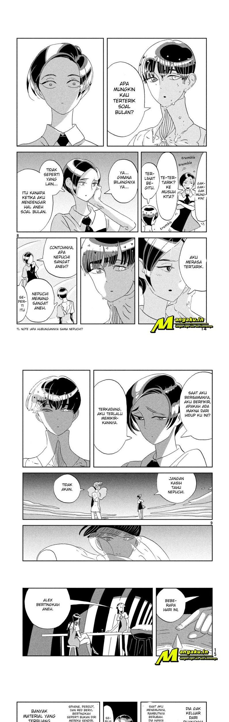 Houseki no Kuni Bab 60 halaman 5
