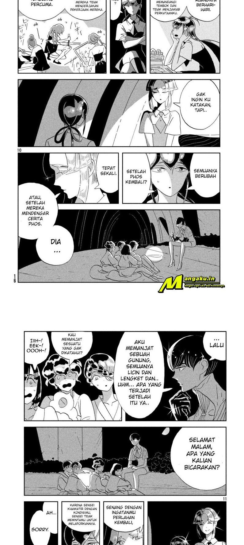 Houseki no Kuni Bab 60 halaman 6