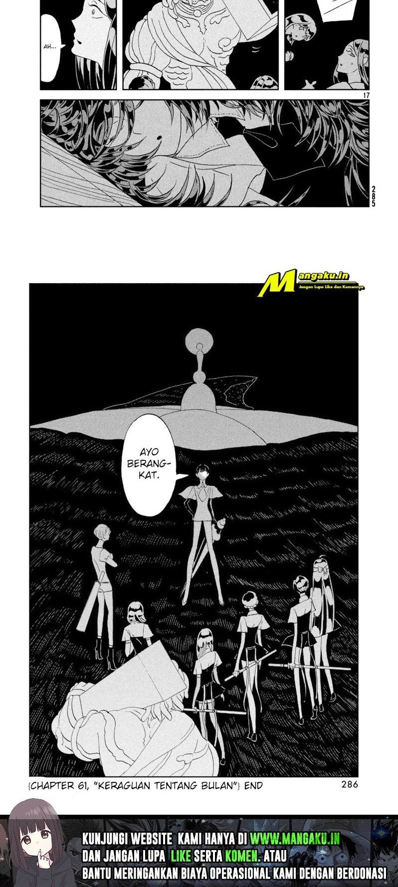 Houseki no Kuni Bab 61 halaman 10