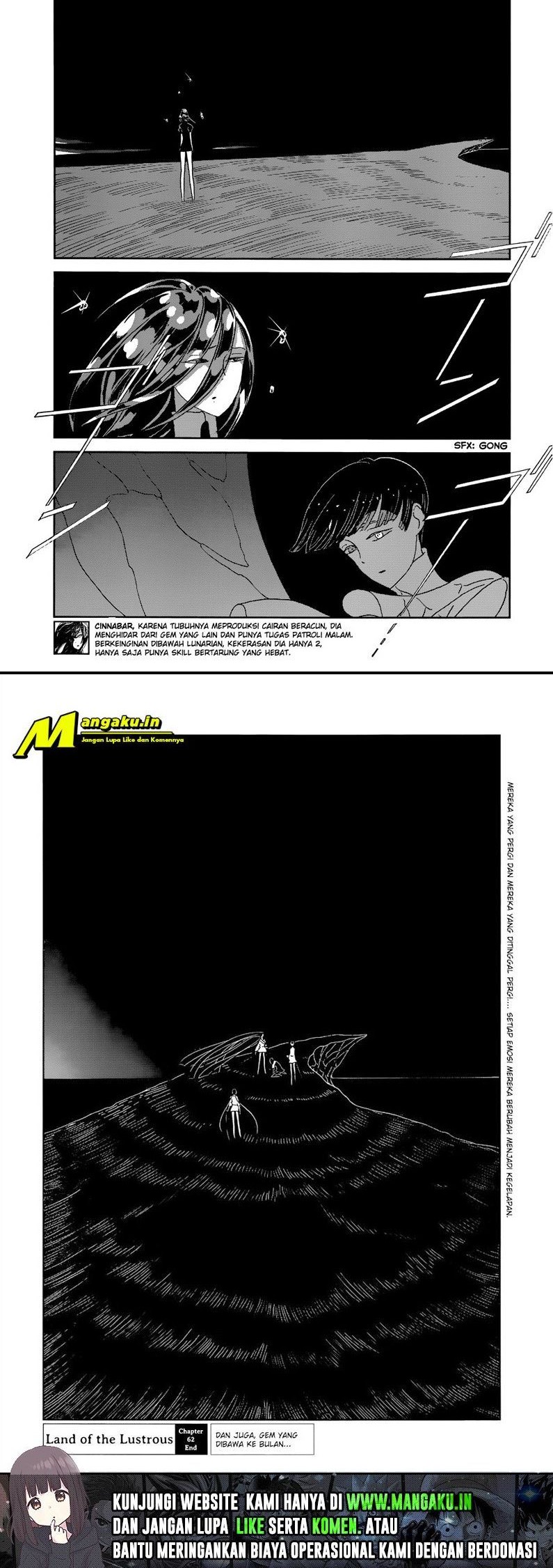 Houseki no Kuni Bab 62 halaman 10