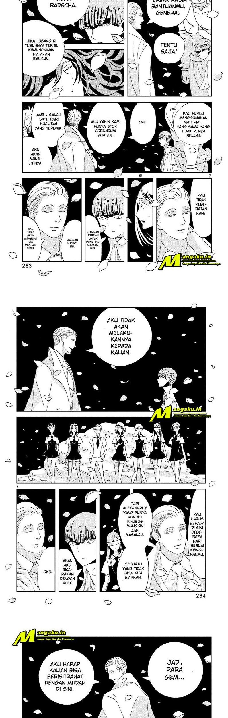 Houseki no Kuni Bab 63 halaman 5