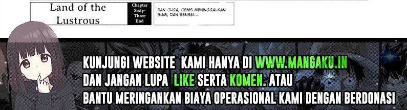 Houseki no Kuni Bab 63 halaman 15