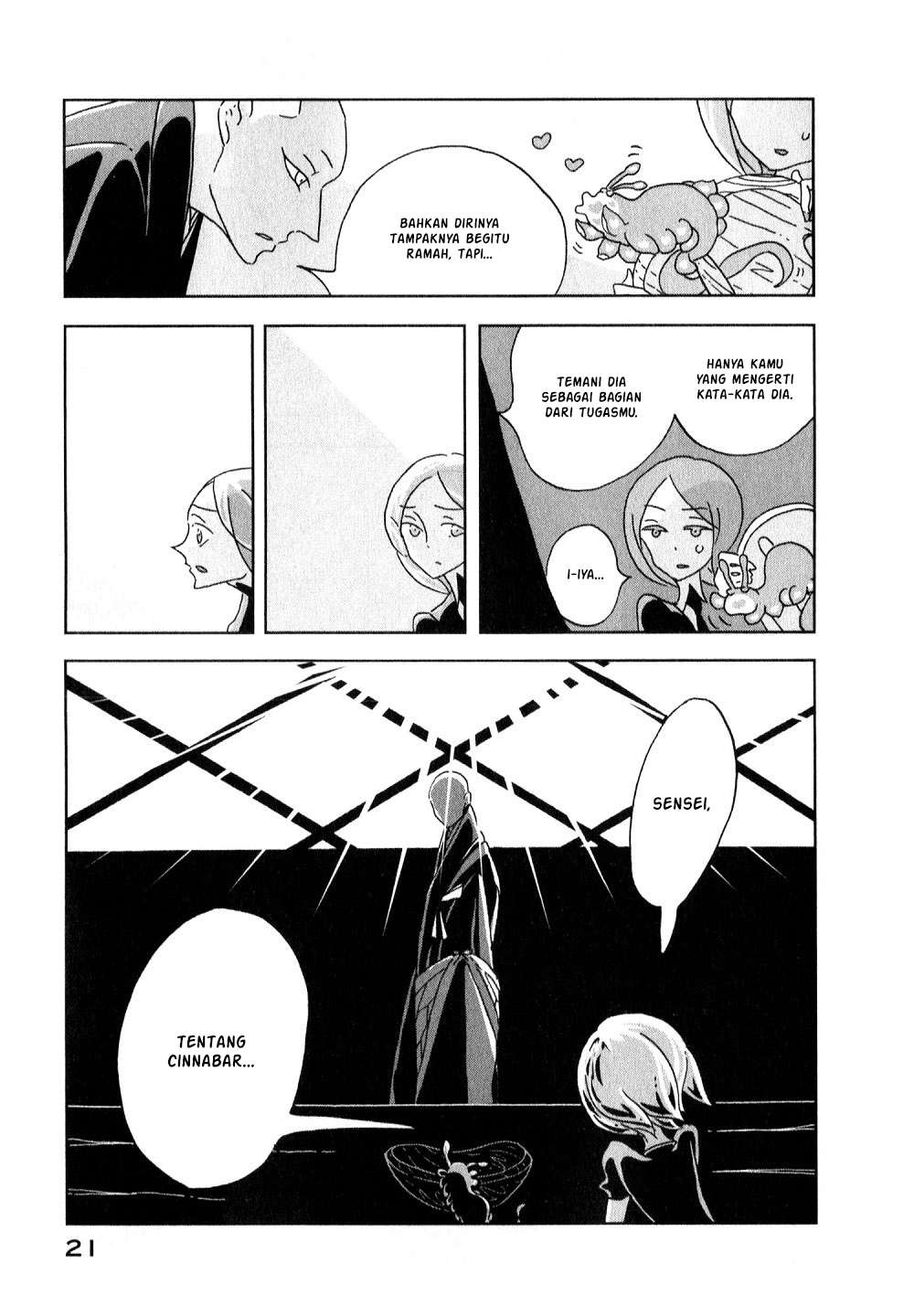 Houseki no Kuni Bab 7 halaman 22