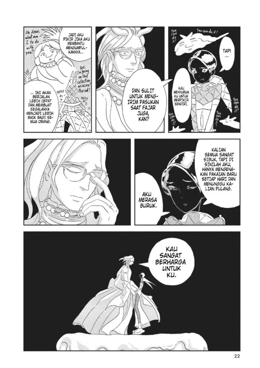 Houseki no Kuni Bab 71 halaman 20