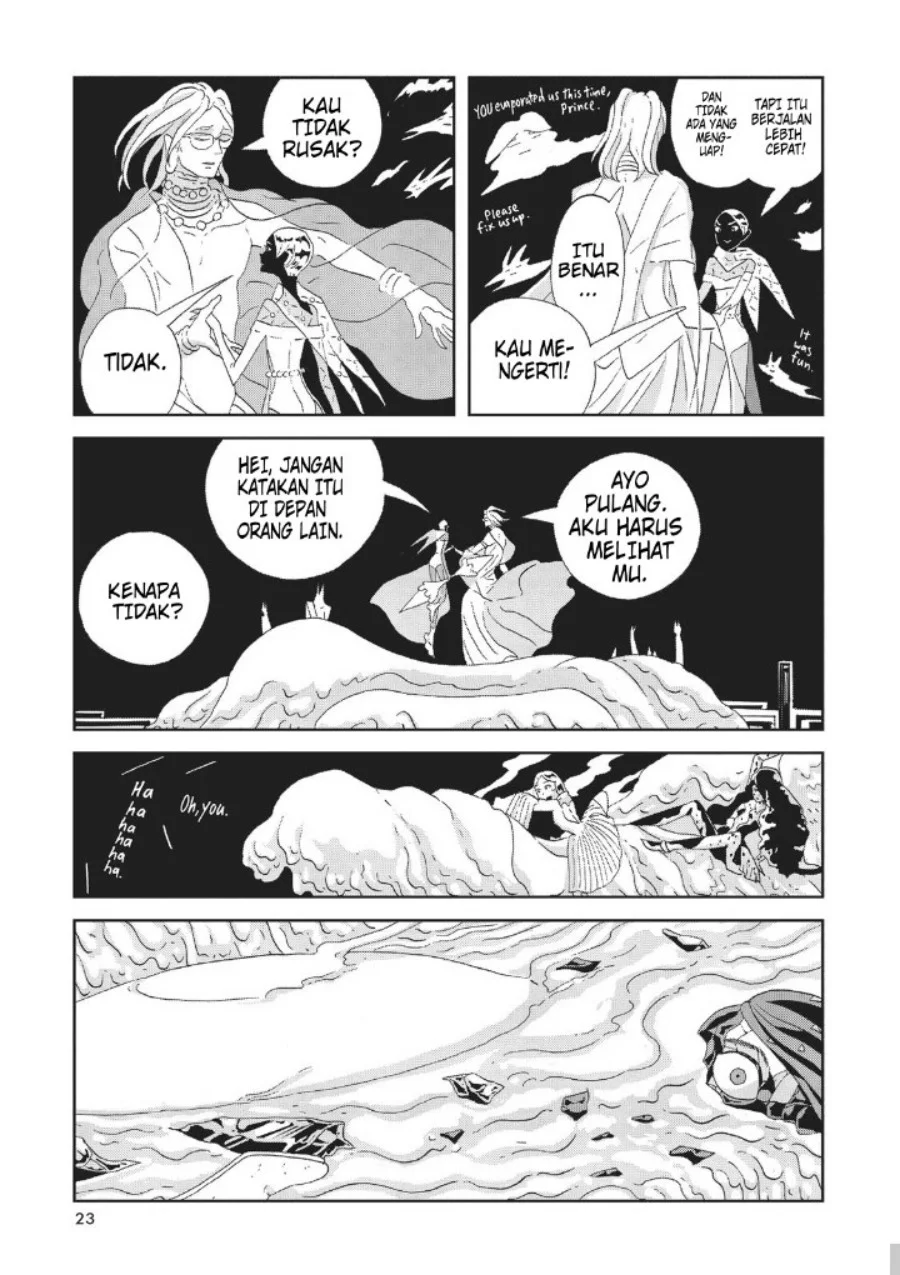 Houseki no Kuni Bab 71 halaman 21