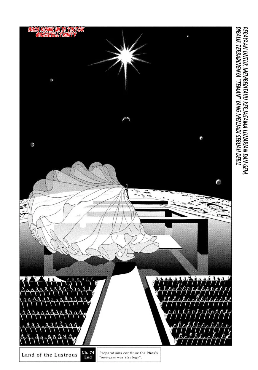 Houseki no Kuni Bab 74 halaman 21