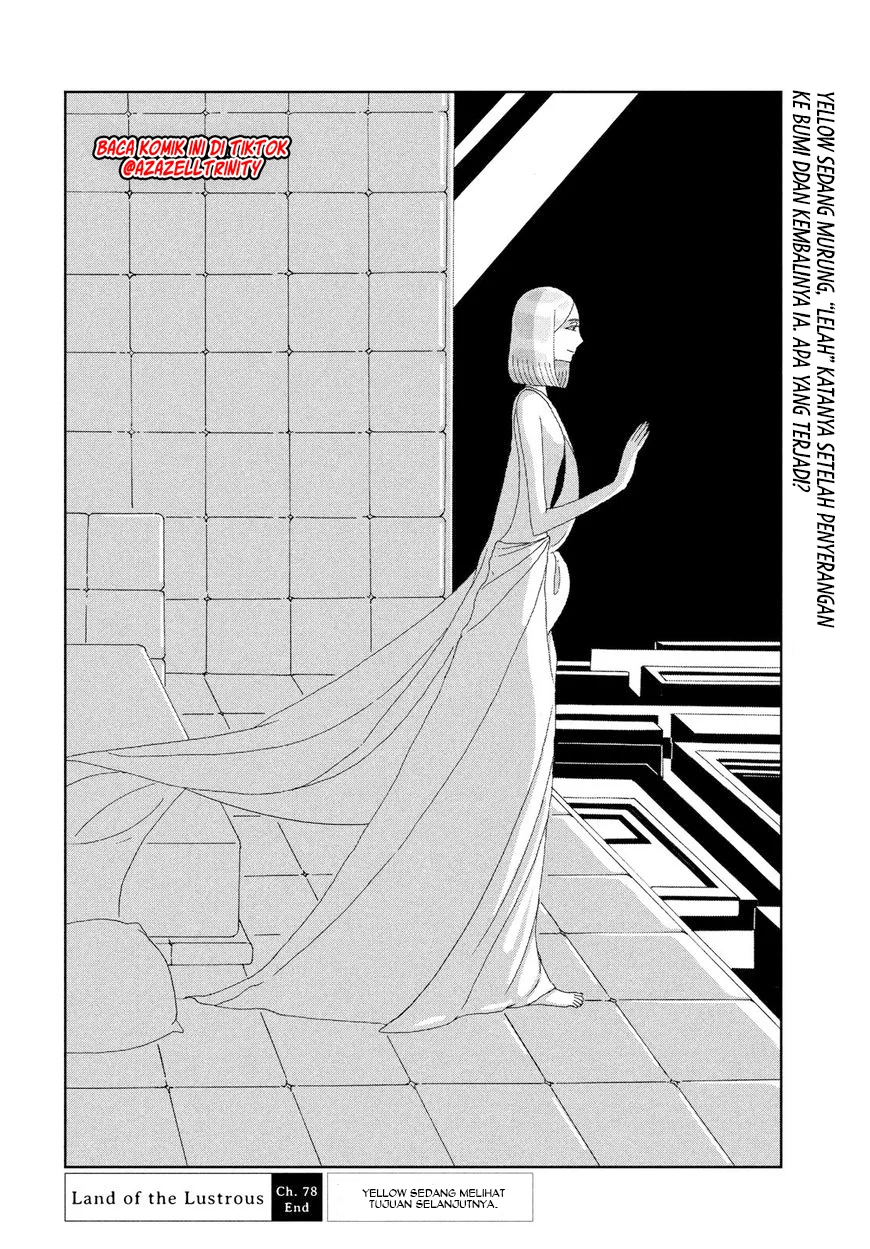 Houseki no Kuni Bab 78 halaman 21