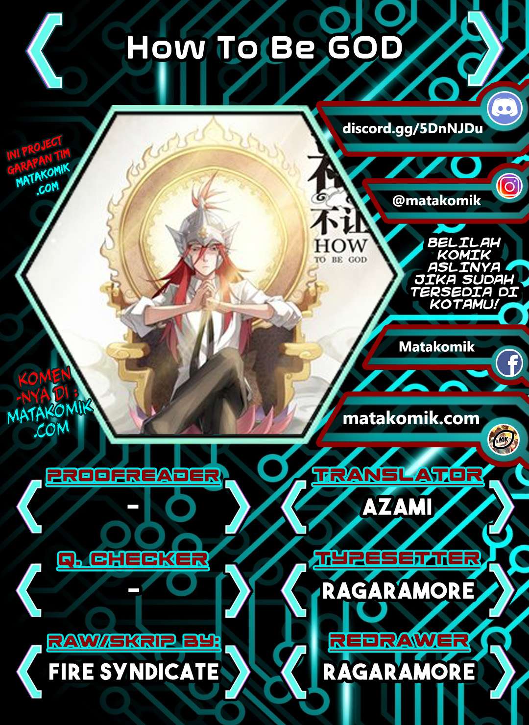 How to Be God Bab 32 halaman 1