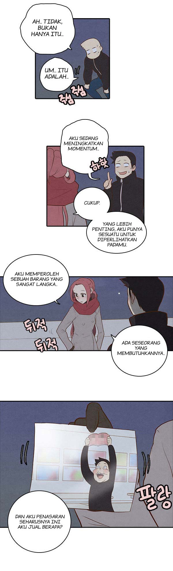 How to Open a Triangular Riceball Bab 13 halaman 11
