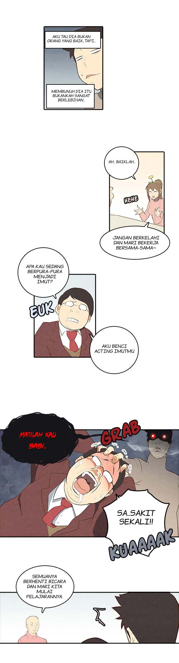 How to Open a Triangular Riceball Bab 18 halaman 7